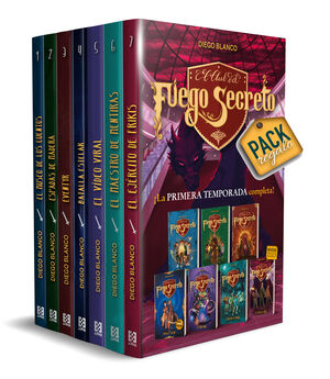 EL CLUB DEL FUEGO SECRETO (PACK 7 LIBROS)