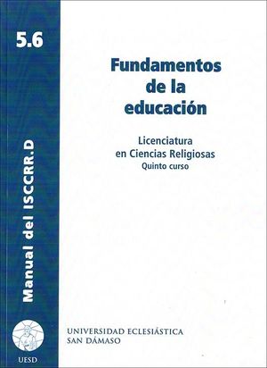 FUNDAMENTOS DE LA EDUCACIÓN