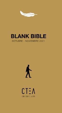 BLANK BIBLE OCTUBRE - NOVIEMBRE 2021