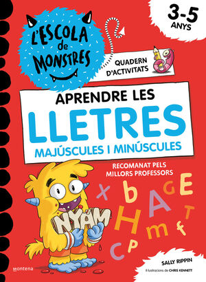 L'ESCOLA DE MONSTRES. QUADERN D'ACTIVITATS - APRENDRE LES LLETRES MAJÚSCULES I M