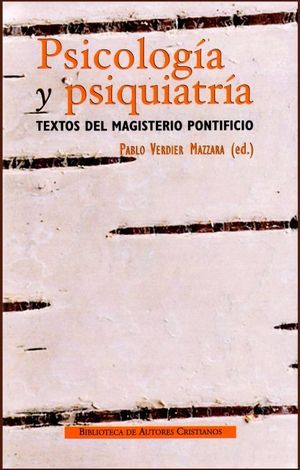 PSICOLOGÍA Y PSIQUIATRÍA