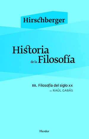 HISTORIA DE LA FILOSOFÍA III