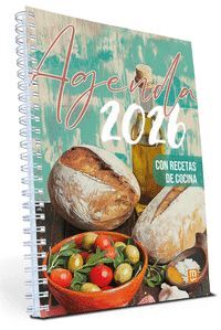 AGENDA CON RECETAS DE COCINA - 2026