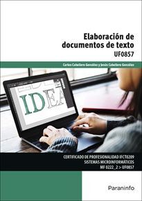 ELABORACION DE DOCUMENTOS DE TEXTO