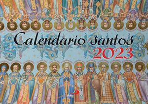 CALENDARIO SANTOS 2023 (PARED 29,7 X 21 CM)