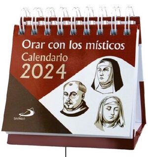 CALENDARIO SOBREMESA 2024 ORAR CON LOS MÍSTICOS C/ESPIRAL