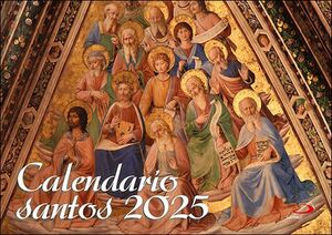 CALENDARIO PARED SANTOS 2025 - 29,7 X 21 CM