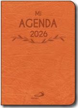MI AGENDA 2026 SÍMIL PIEL NARANJA