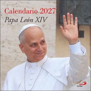 CALENDARIO PARED PAPA LEÓN XIV 2027