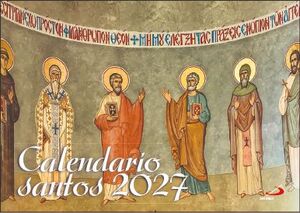 CALENDARIO PARED SANTOS 2027