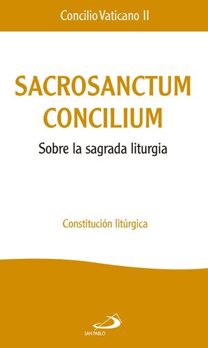 SACROSANCTUM CONCILIUM