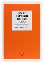 EN EL ESPESOR DE LAS COSAS