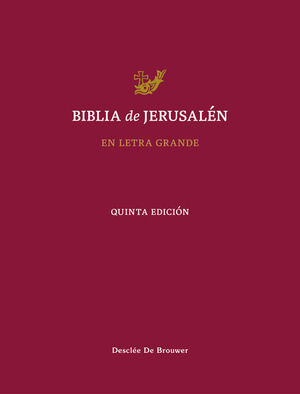 BIBLIA DE JERUSALÉN EN LETRA GRANDE