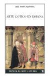 ARTE GÓTICO EN ESPAÑA
