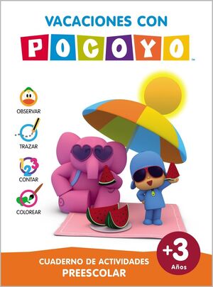 POCOYÓ. CUADERNO DE VACACIONES - VACACIONES CON POCOYÓ (3 AÑOS)