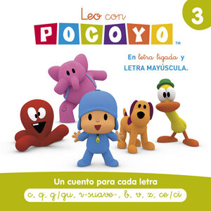POCOYÓ. LECTOESCRITURA - LEO CON POCOYÓ. UN CUENTO PARA CADA LETRA: C, Q, G/GU,