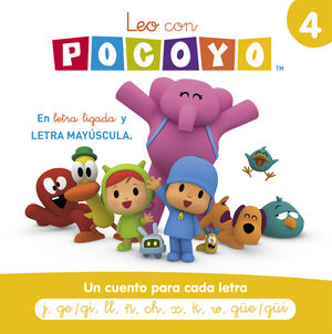 POCOYÓ. LECTOESCRITURA - LEO CON POCOYÓ. UN CUENTO PARA CADA LETRA: J, GE/GI, LL