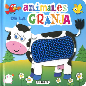 Libro suave Animales en la granja - libro sensorial, textura suave