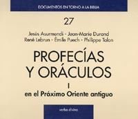 PROFECÍAS Y ORÁCULOS - I