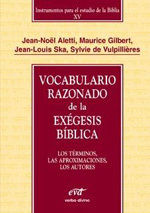VOCABULARIO RAZONADO DE EXÉGESIS BÍBLICA