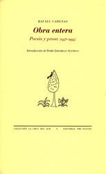 OBRA ENTERA POESIA Y PROSA 1958-1995 PT-874