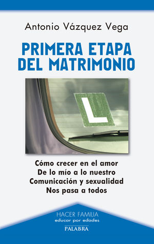 PRIMERA ETAPA DEL MATRIMONIO