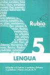 CUADERNO LENGUA 5 RUBIO EVOLUCION