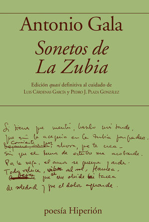 SONETOS DE LA ZUBIA