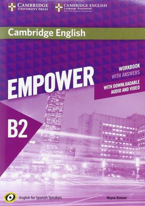 CAMBRIDGE ENGLISH EMPOWER FOR SPANISH SPEAKERS B2 WORKBOOK WITH ANSWERS, WITH DO