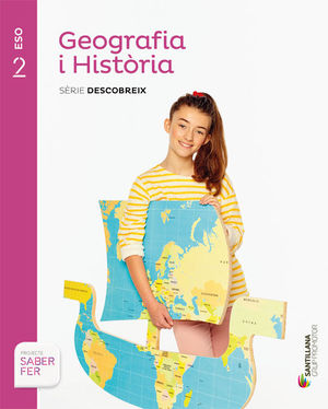 GEOGRAFIA I HISTORIA SERIE DESCOBREIX 2 ESO SABER FER