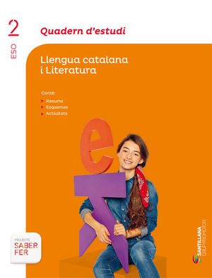 QUADERN D'ESTUDI LLENGUA CATALANA I LITERATURA 2 ESO SABER FER