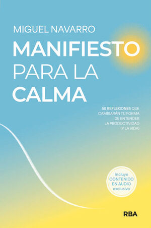 MANIFIESTO PARA LA CALMA