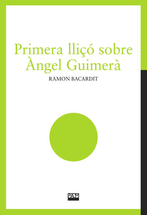 PRIMERA LLICO SOBRE ANGEL GUIMERA