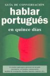 GUIA DE CONVERSACION. HABLAR PORTUGUES EN 15 DIAS