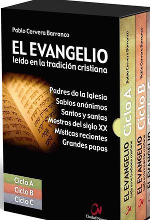 ESTUCHE TRILOGÍA EVANGELIO LEÍDO EN LA  TRADICIÓN CRISTIANA