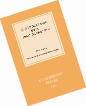 RITO DE LA MISA EN EL MISAL DE SAN PÍO V, EL