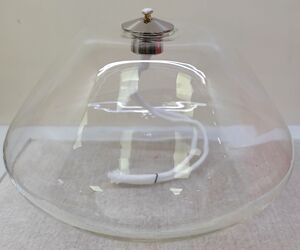 LAMPARA CRISTAL TRANSPARENTE 14X10 (CALANDRINI) UNIDAD