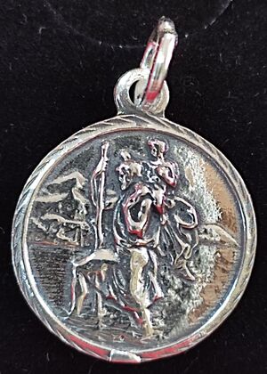 MEDALLA SAN CRISTOBAL 12191