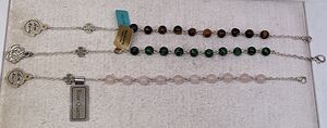 ROSARIO PULSERA PIEDRA NATURAL VARIOS COLORES 3286 A1-A3-A4-A7