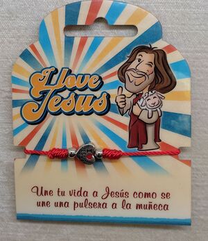 PULSERA I LOVE JESUS 5102-ESP-G0040