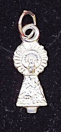 MEDALLA VIRGEN DEL PILAR SILUETA 22MM CLP-8