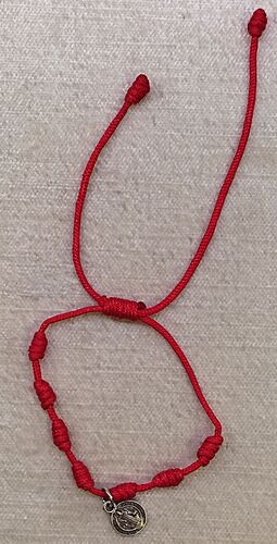 PULSERA MACRAME 7 NUDOS SAN BENITO PLM7NSB