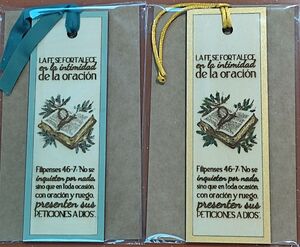 MARCAPÁGINAS MADERA ORACIÓN COMUNIÓN MOD.5