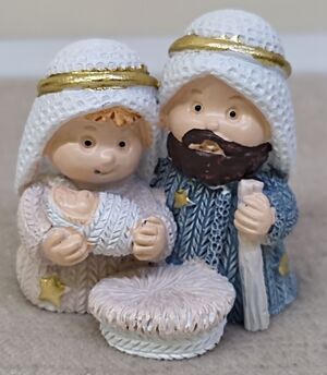 MINI NATIVIDAD EN RESINA 4 CM.