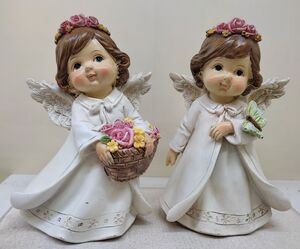 ÁNGEL CON DECORACIÓN 15 CM