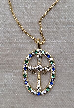 GARGANTILLA PLATA CRUZ ASTURIAS ORLA 21 COLOR CH