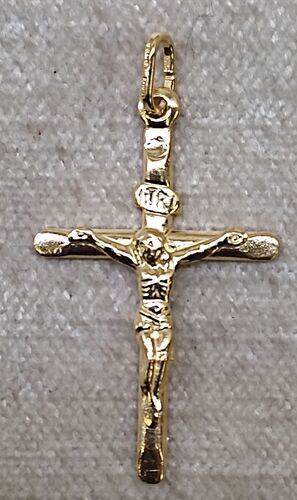 CRUZ PLATA C/CRISTO 36X26MM PL