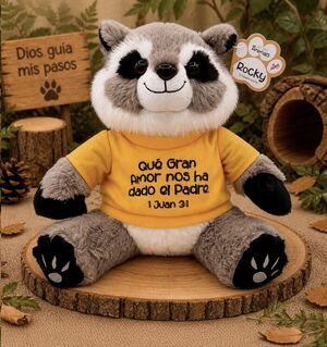 PELUCHE MAPACHE 