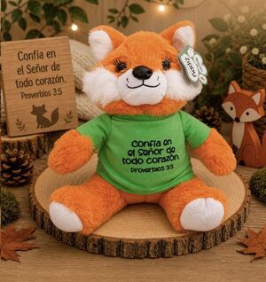 PELUCHE ZORRO 