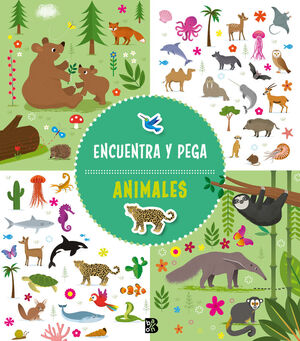 ENCUENTRA Y PEGA - ANIMALES